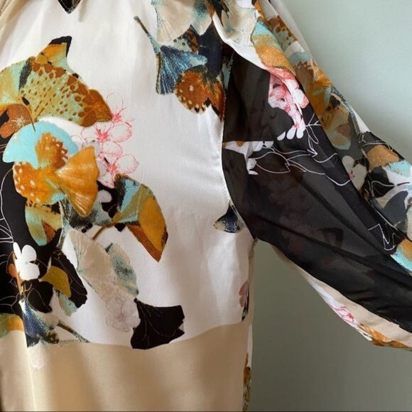 3.1 Phillip Lim Target Abstract Floral Blouse - Picture 7 of 14